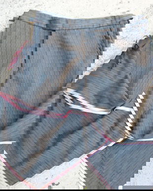 Fusta din pantalon barbatesc