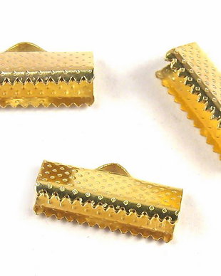 Capat sirag, 16x8 mm, auriu