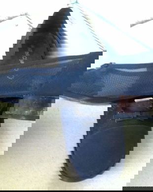 PANTOFI SUPERBI MARTINI OSVALDO ,CU PLASA,TOC METALIC,MARIME 39 ITALIA