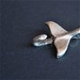 Whale tail hook - coada de balena  zamac / zamak zmk0238