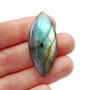 Cabochon Labradorit Marquise  - Bicolor