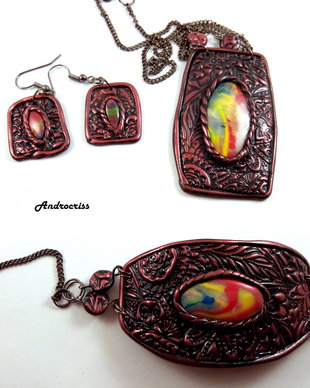 Red set bijuterii