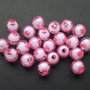 LMA806 - margele acrilice roz