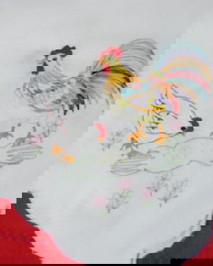 Fata de masa cu broderie