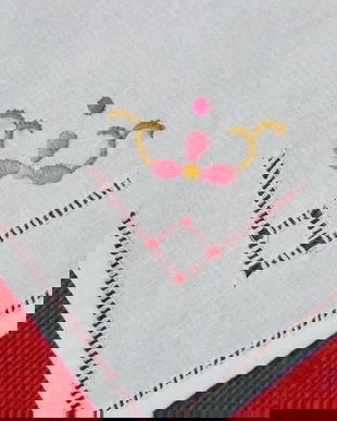 Set 4 servete brodate