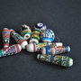 Lot margele ceramica Peru ( lot 09)