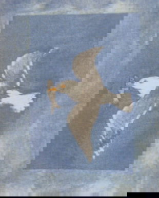 Set 2 perdelute cu pescarusi