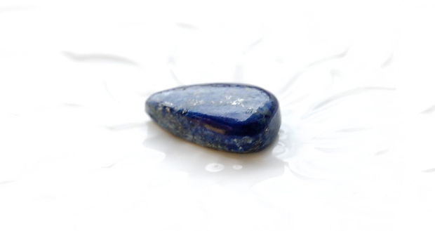 Cabochon  Lapis Lazuli lacrima