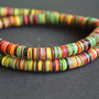 Sir 10 cm margele africane vulcanite, 6,5mm