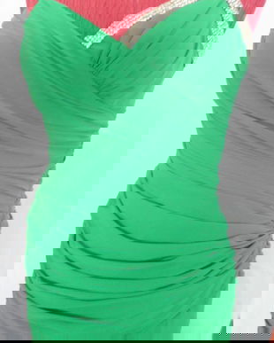 rochie de ocazie-verde