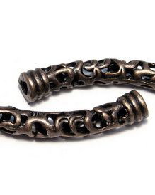 Distantier tubular, cupru, 41x7 mm