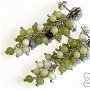 Cercei olive jade - 10017