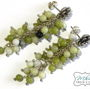 Cercei olive jade - 10017
