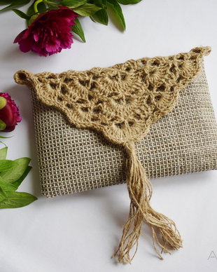Poseta plic Natural - pentru comanda