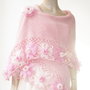 Sal tricotat, crosetat  mohair