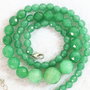 Colier green emerald