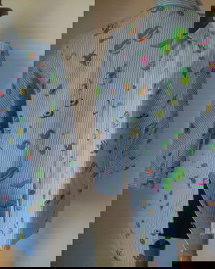 ZARA BLUZA BUMBAC FRUCTE