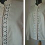 BLUZA BUMBAC DANTELATA