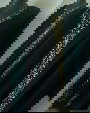 KAFTAN NEGRU BRODERIE
