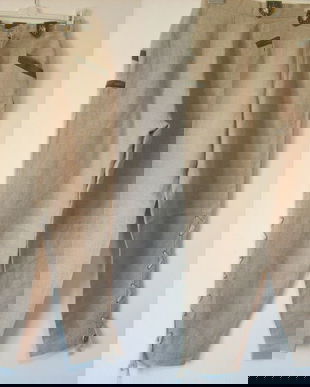 Pantaloni bavarezi in gros si piele naturala