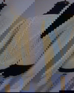 CARDIGAN IVOIRE TRICOTAT MANUAL