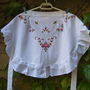 Sortulet cu broderie