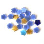* Conector cat eye in forma de floare cu doua gauri pentru prindere *
