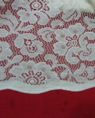 Set 2 perdele dantelate
