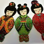 Accesorii-brose cu japoneze papusele