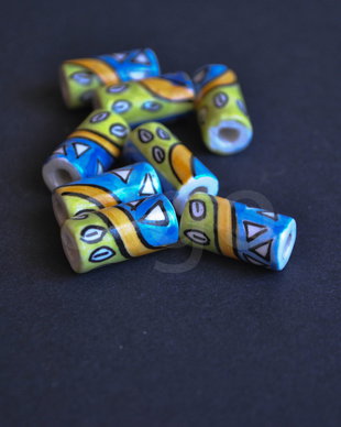 Margele peruviene din ceramica