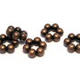 Distantier metalic, cupru, 8x3 mm