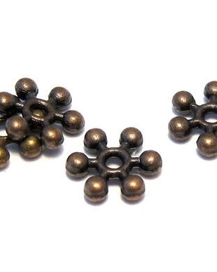 Distantier metalic, cupru, 7x2 mm