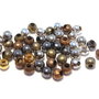 Distantiere metalice, rotunde, 2 mm, mixte
