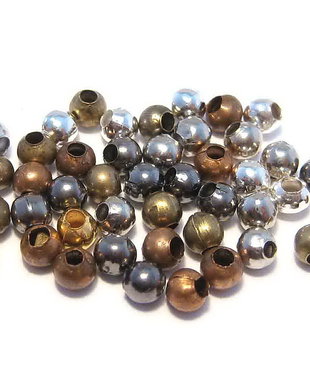 Distantiere metalice, rotunde, 2 mm, mixte