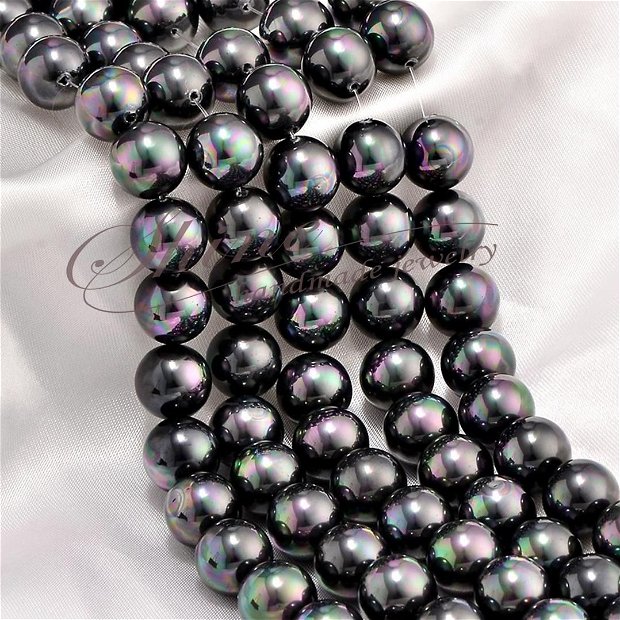 Perle de Mallorca gri, 10mm