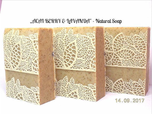 ,,ACAI BERRY & LAVANDA'' - Sapun natural handmade