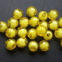 LMA805 - margele acrilice galbene