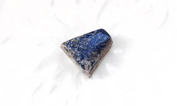 Cabochon  Lapis Lazuli - Afghan - trapez - cu aspect rustic