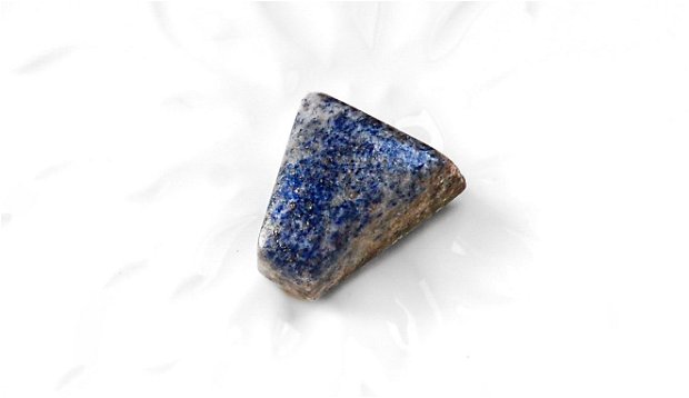 Cabochon  Lapis Lazuli - Afghan - trapez - cu aspect rustic