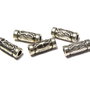 Margele din metal, argintiu antichizat, 13x5 mm