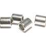Margele din metal, argintiu antichizat, 9x8 mm