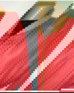 Geaca vintage matase naturala