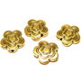 Margele din metal, auriu antichizat, 14x4 mm