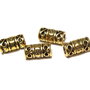Margele din metal, auriu antichizat, 12x6 mm