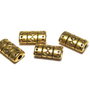 Margele din metal, auriu antichizat, 9x5 mm