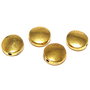 Margele din metal, auriu antichizat, 9x4 mm