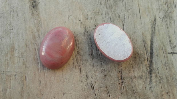 Cabochon lepidolit, 25x18 mm