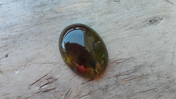 Cabochon agata, 40x30 mm