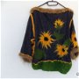 Bluza din tricot cu Floarea Soarelui impaslita