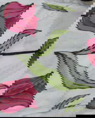 Set 2 draperii cu lalele-NOI